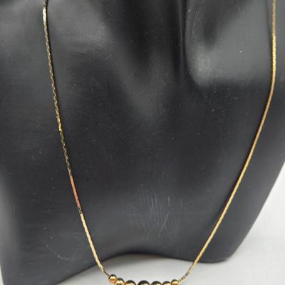 LOT 60: Monet Gold-tone Necklaces and More