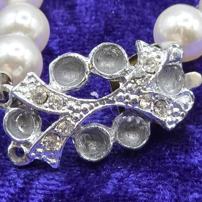 LOT 62: Variety of Faux Pearl Neclaces and More