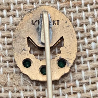 LOT 66: FOUR Gold Filled Stick Pins Including Beautiful Cameo and More