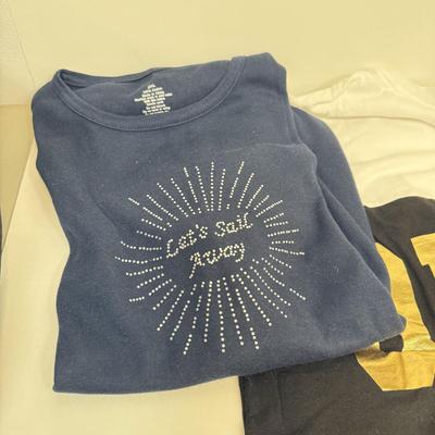 LOT 83: Summer Clothing: Some NEW & Sneakers