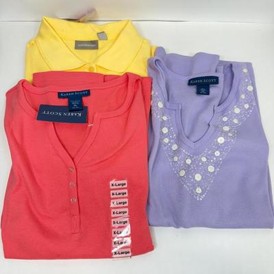 LOT 83: Summer Clothing: Some NEW & Sneakers