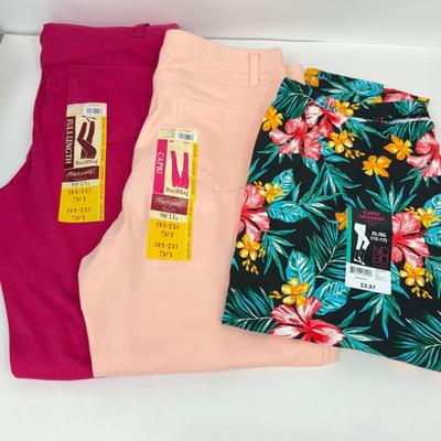 LOT 83: Summer Clothing: Some NEW & Sneakers