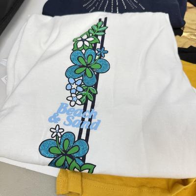 LOT 83: Summer Clothing: Some NEW & Sneakers