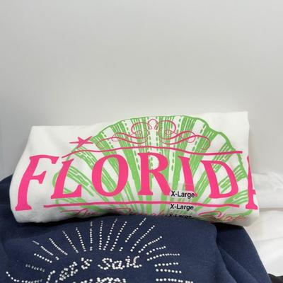 LOT 83: Summer Clothing: Some NEW & Sneakers