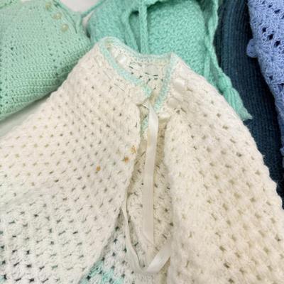 LOT 86: Large Collection of Vintage & Hand Made Baby/Doll Clothes