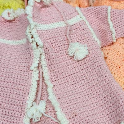 LOT 86: Large Collection of Vintage & Hand Made Baby/Doll Clothes