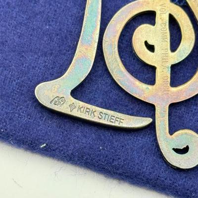 LOT 92: Silver Plated Philadelphia Orchestra 1980s Commemorative Christmas Tree Ornaments