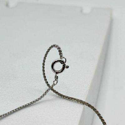 LO 96: Sterling Silver Mickey Mouse Pendant & Two Sterling Chains 18” & 22”