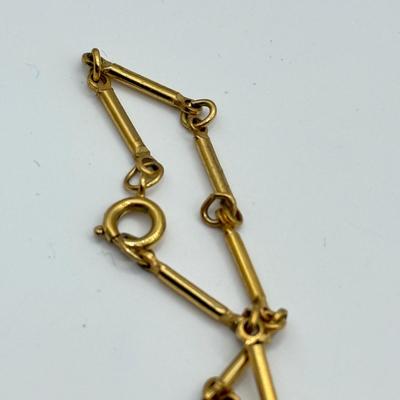 LOT 97: Reed & Barton Damascene Necklace & Vendome Chain (14" & 20")