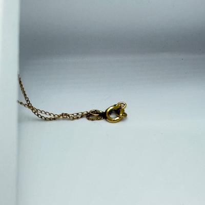 LOT 98: Wedgewood Necklace, 12k Gold Filled Celebrity Necklace in Box & Another Gold Fill Necklace (18”, 18”, 16”)