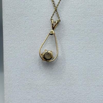 LOT 98: Wedgewood Necklace, 12k Gold Filled Celebrity Necklace in Box & Another Gold Fill Necklace (18”, 18”, 16”)