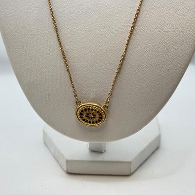 LOT 99: Gold Tone Necklace Collection - various lengths