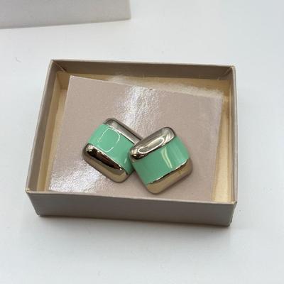 LOT 105: Avon Sterling and Glass Ring (sz 9), Avon Earrings in Box, Faux Marcasite Pieces & More