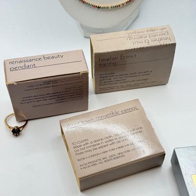 LOT 107: Collection of Avon Jewelry - some w/ Boxes