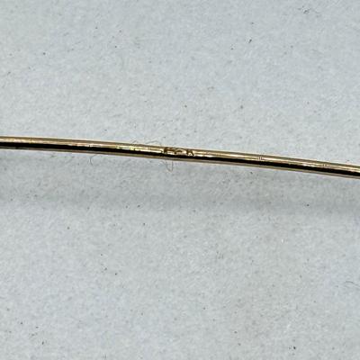 LOT 111: Vintage 14k Gold Masonic Hat / Stick Pin (1.0g)