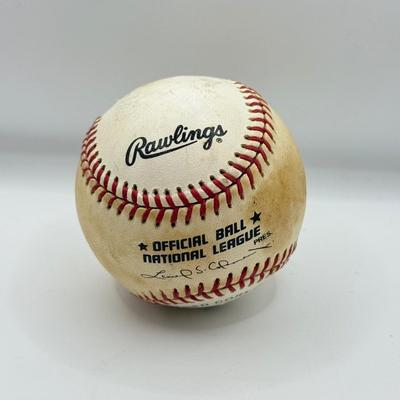 LOT 118: Signed MLB Scott Rolen Baseball