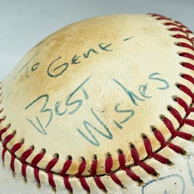 LOT 118: Signed MLB Scott Rolen Baseball