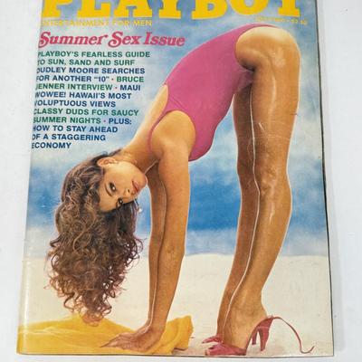 LOT 121: Vintage 1970s/80s & More Playboy Magazines incl. VIP Mini-Mag