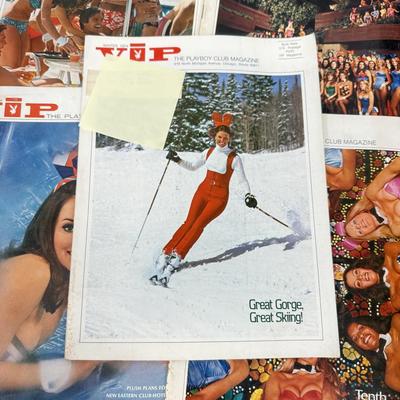 LOT 121: Vintage 1970s/80s & More Playboy Magazines incl. VIP Mini-Mag