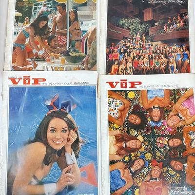 LOT 121: Vintage 1970s/80s & More Playboy Magazines incl. VIP Mini-Mag