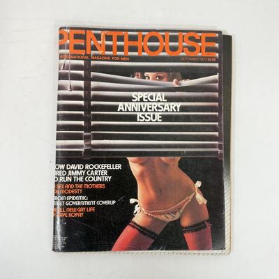 LOT 122: Vintage 1970s/80s Penthouse Magazines