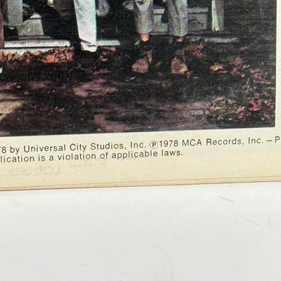 LOT 123: Movie/Theatre Soundtrack Vintage Viny Record Albums: Animal House, Grease, Sound of Music, Saturday Night Fever & More