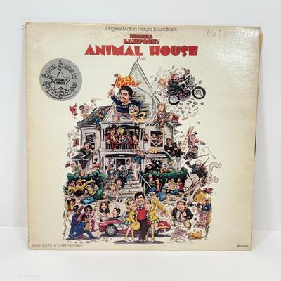 LOT 123: Movie/Theatre Soundtrack Vintage Viny Record Albums: Animal House, Grease, Sound of Music, Saturday Night Fever & More