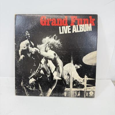 LOT 124: Vintage Rock Vinyl Record Albums: AC/DC, Meat Loaf, Steppenwolf, 38 Special, Iron Butterfly, Grand Funk Railroad (LIST IN...