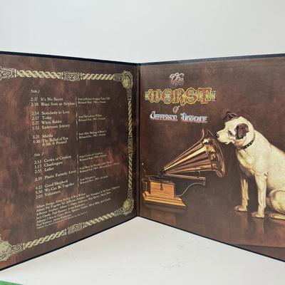 LOT 126: Vinyl Record Albums circa 1970s: Jefferson Airplane, Rod Stewart & More (LIST IN DESCRPTION)