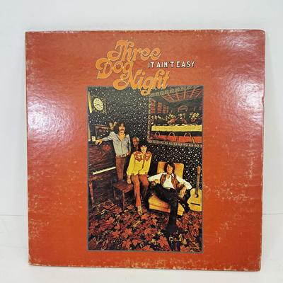 LOT 127: 1970s Classic Rock Vinyl Record Albums: Chicago, Three Dog Night & The Doobie Brothers