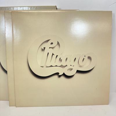 LOT 127: 1970s Classic Rock Vinyl Record Albums: Chicago, Three Dog Night & The Doobie Brothers