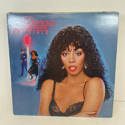 LOT 128: Vinyl Record Albums: Donna Summer, Dionne Warwick, Stevie Wonder, Nat King Cole & More