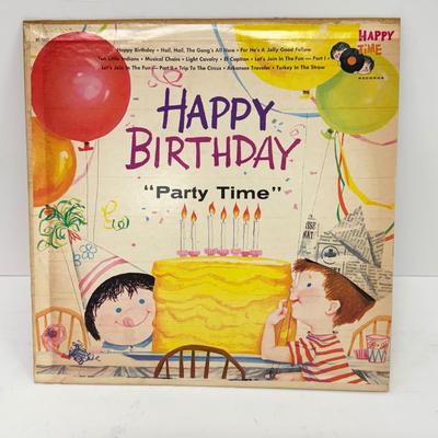 LOT 131: Hercules Disney on Ice Memorabilia w/ Collection of Children's Vinyl Records: Original Sesame Street Cast Recording, Bozo...