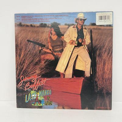 LOT 133: Jimmy Buffett Vinyl Record Albums: Floridays, Changes in Latitudes / Changes in Attitudes, Volcano, A1A, Coconut Telegraph, Last...