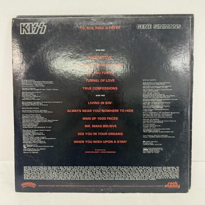 LOT 134: KISS Vinyl Record Album Collection: Love Gun, Hotter than Hell, Live Albums & More