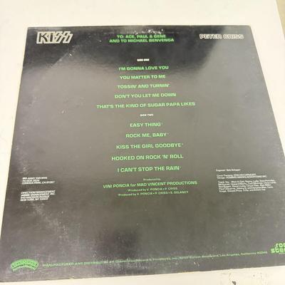 LOT 134: KISS Vinyl Record Album Collection: Love Gun, Hotter than Hell, Live Albums & More