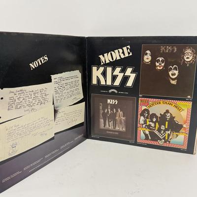 LOT 134: KISS Vinyl Record Album Collection: Love Gun, Hotter than Hell, Live Albums & More