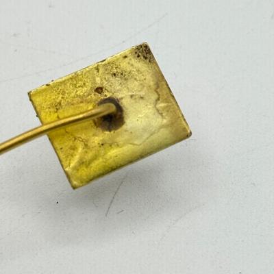 LOT 137: Vintage / Antique Hat Stick Pins w/ Natural & Simulated Gemstones