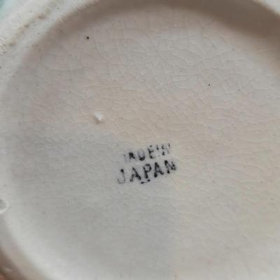 LOT 141: Grandeur Noel Hand-Painted Porcelain Angel Set, Vintage Glazed Ceramic Pitcher, Pennsbury Pottery Folk Art Slick Chick Yellow...