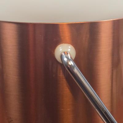 LOT 148: Cristal D'Arques Longchamp Lead Crystal Pitcher, Godinger Lexington Crystal Goblets, and Vintage Kromex MCM Copper Color...