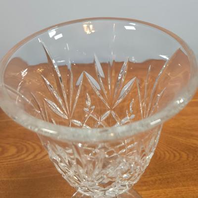 LOT 148: Cristal D'Arques Longchamp Lead Crystal Pitcher, Godinger Lexington Crystal Goblets, and Vintage Kromex MCM Copper Color...