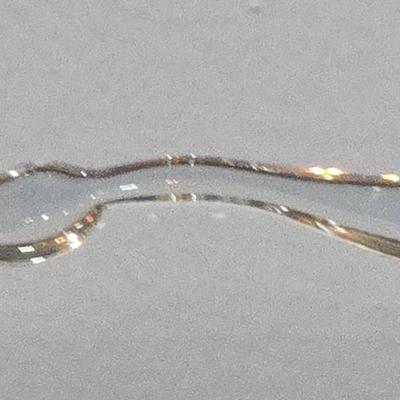 LOT 149: Vintage Ivy Etched Boopie Base Cocktail Glasses, Etched Glass Pilsner Glasses, Vintage Fostoria Century Glass Bowl Flared...