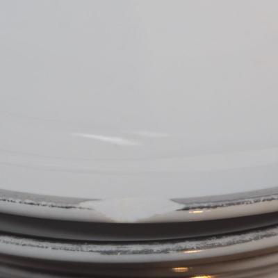 LOT 150: Vintage Harmony House China Set/ 8 Dinner Plates, 8 Salad Plates, 7 Soup Bowls, 7 Dessert Bowls, 1 Serving Bowl, 8 Cups &...