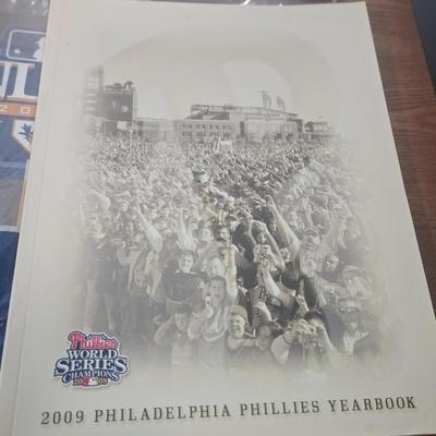 LOT 156: Pride of the Phillies Pictures, 2009 Philadelphia Phillies Yearbook, and More
