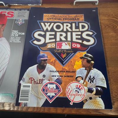 LOT 156: Pride of the Phillies Pictures, 2009 Philadelphia Phillies Yearbook, and More