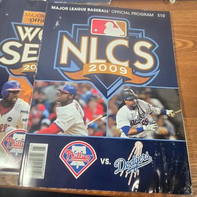 LOT 156: Pride of the Phillies Pictures, 2009 Philadelphia Phillies Yearbook, and More