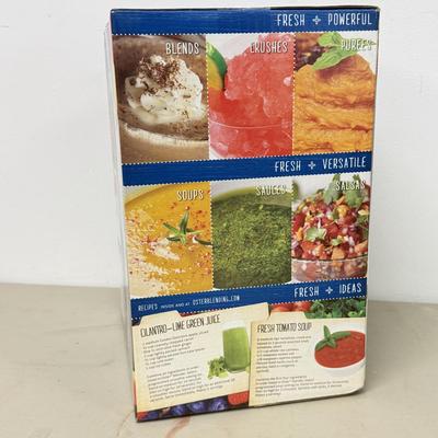 LOT 186: NIB Oster Fresh & Versatile Reverse Crush 500 Blender