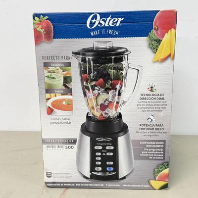 LOT 186: NIB Oster Fresh & Versatile Reverse Crush 500 Blender