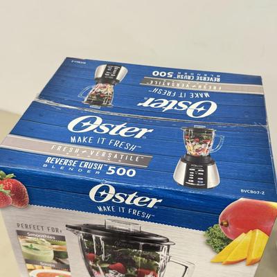 LOT 186: NIB Oster Fresh & Versatile Reverse Crush 500 Blender
