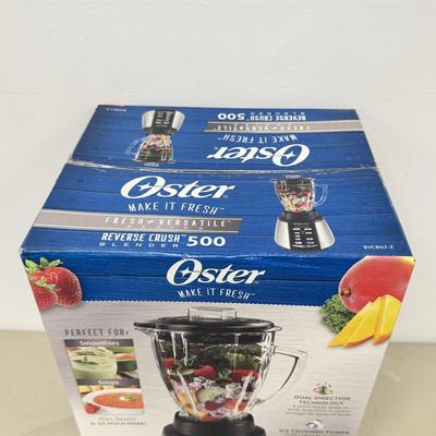 LOT 186: NIB Oster Fresh & Versatile Reverse Crush 500 Blender
